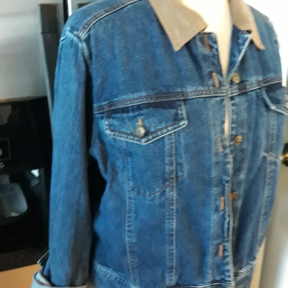 Ease Sport Denim Jacket. A606 - Picture 3 of 4